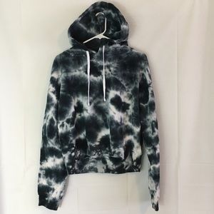 Hoodie with a Splotchy Pattern